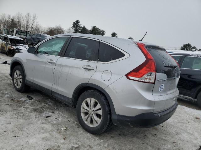 2HKRM4H53EH706165 - 2014 HONDA CR-V EX SILVER photo 2