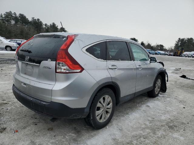 2HKRM4H53EH706165 - 2014 HONDA CR-V EX SILVER photo 3