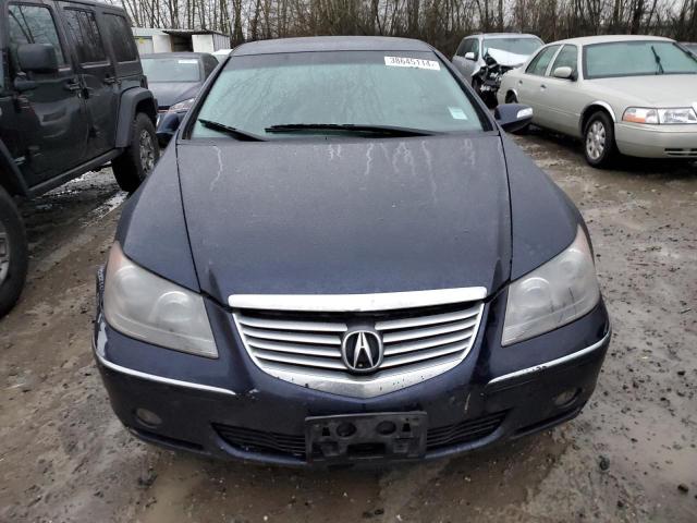 JH4KB16535C017097 - 2005 ACURA RL BLUE photo 5