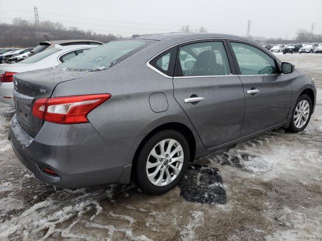 3N1AB7AP6JY302146 - 2018 NISSAN SENTRA S GRAY photo 3