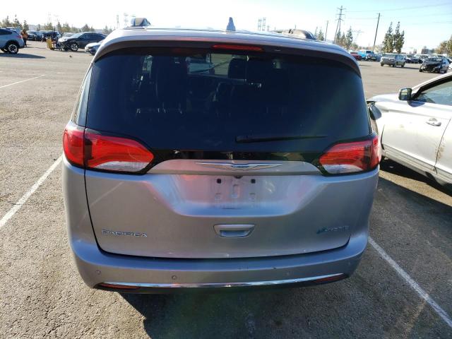 2C4RC1N72JR230415 - 2018 CHRYSLER PACIFICA HYBRID LIMITED GRAY photo 6