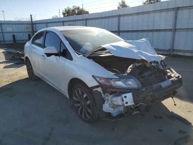 19XFB2F93FE248538 - 2015 HONDA CIVIC EXL WHITE photo 4