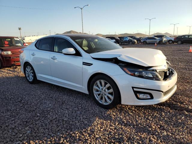 5XXGN4A7XFG382760 - 2015 KIA OPTIMA EX WHITE photo 4