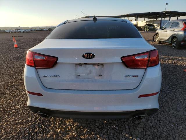 5XXGN4A7XFG382760 - 2015 KIA OPTIMA EX WHITE photo 6