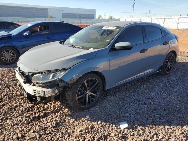 SHHFK7H46MU407315 - 2021 HONDA CIVIC SPORT GRAY photo 1