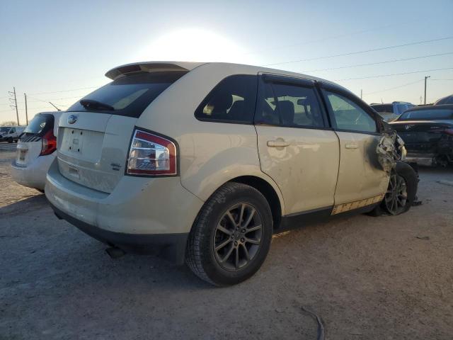 2FMDK48C48BB30886 - 2008 FORD EDGE SEL CREAM photo 3