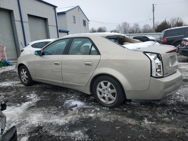 1G6DP577670157252 - 2007 CADILLAC CTS HI FEATURE V6 BEIGE photo 2