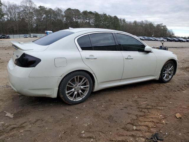 JNKBV61E88M202563 - 2008 INFINITI G35 WHITE photo 3