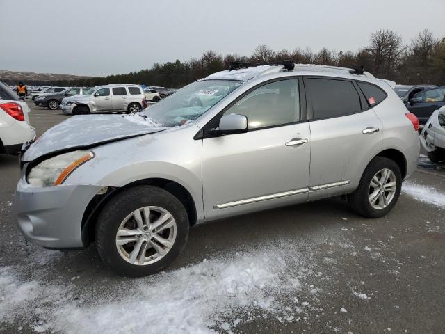 JN8AS5MT5CW613446 - 2012 NISSAN ROGUE S GRAY photo 1