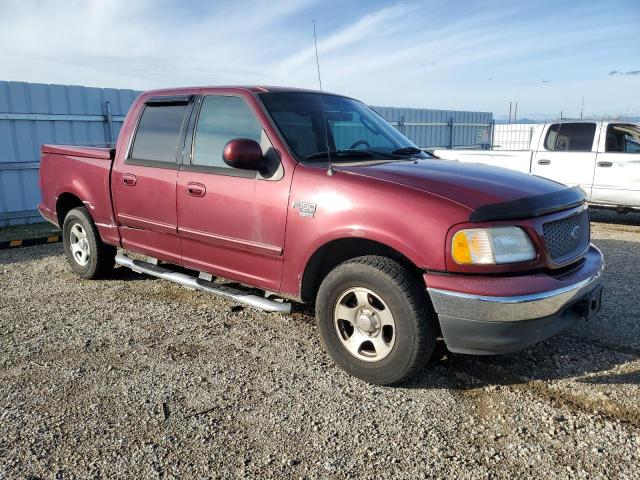 1FTRW07LX3KA64206 - 2003 FORD F150 SUPERCREW MAROON photo 4