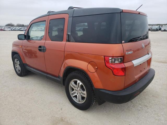 5J6YH28399L002731 - 2009 HONDA ELEMENT LX ORANGE photo 2