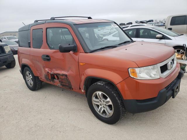 5J6YH28399L002731 - 2009 HONDA ELEMENT LX ORANGE photo 4