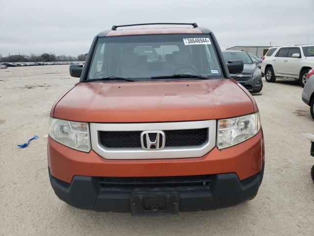 5J6YH28399L002731 - 2009 HONDA ELEMENT LX ORANGE photo 5