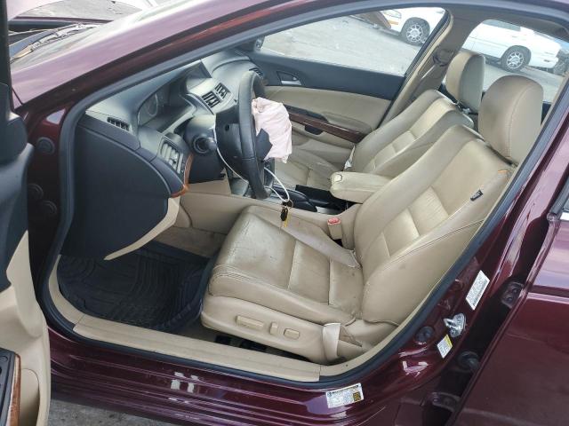 1HGCP2F81BA095569 - 2011 HONDA ACCORD EXL BURGUNDY photo 7