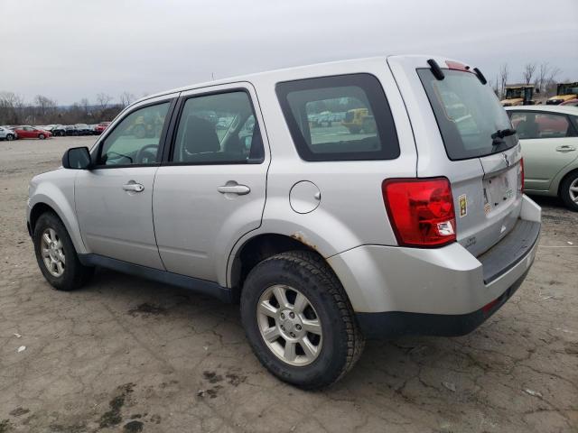 4F2CY9C78BKM05372 - 2011 MAZDA TRIBUTE I SILVER photo 2