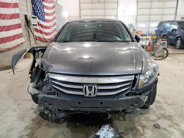 1HGCP2F36CA155187 - 2012 HONDA ACCORD LX GRAY photo 5