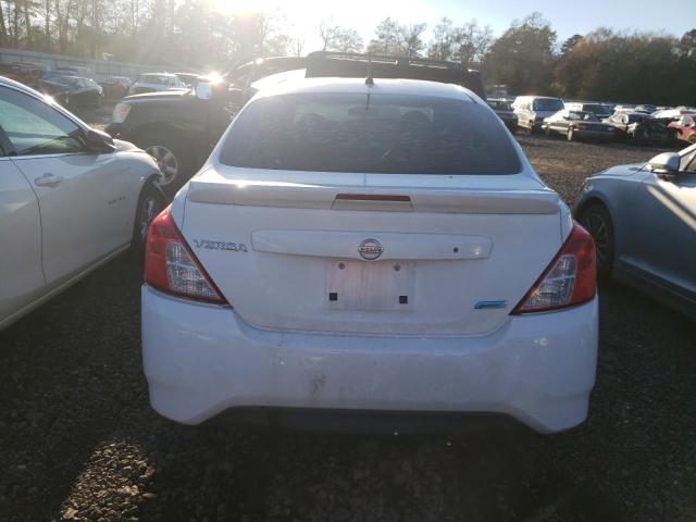 3N1CN7AP8FL894640 - 2015 NISSAN VERSA S WHITE photo 6