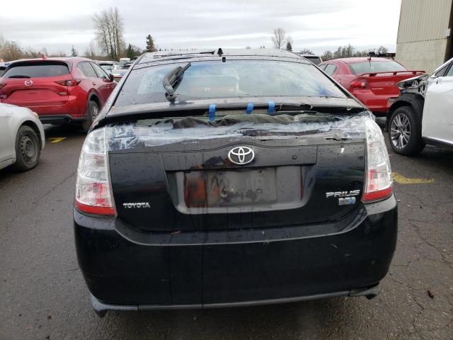 JTDKB20U977641408 - 2007 TOYOTA PRIUS BLACK photo 6