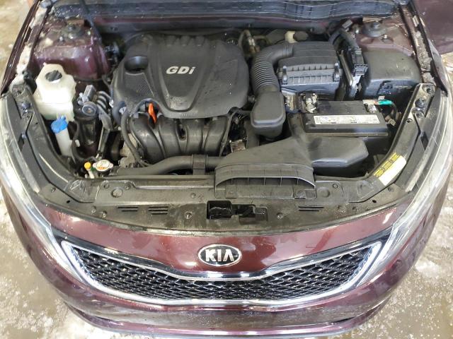 5XXGN4A73EG326688 - 2014 KIA OPTIMA EX MAROON photo 11