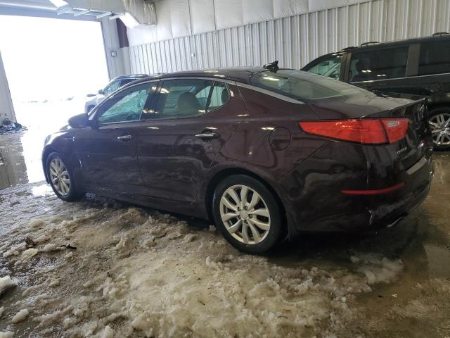 5XXGN4A73EG326688 - 2014 KIA OPTIMA EX MAROON photo 2