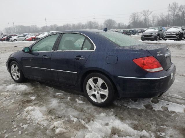 JH4KB16545C000597 - 2005 ACURA RL BLUE photo 2