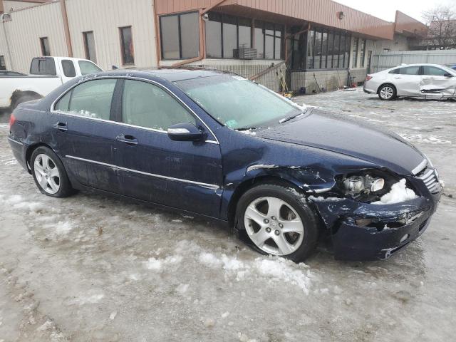 JH4KB16545C000597 - 2005 ACURA RL BLUE photo 4