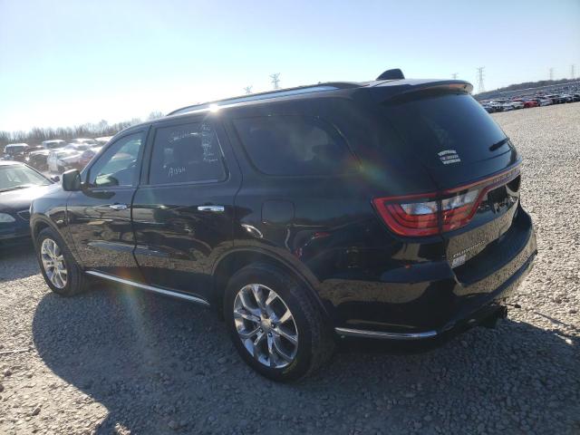 1C4RDHEGXJC316702 - 2018 DODGE DURANGO CITADEL BLACK photo 2