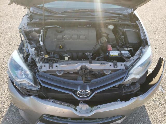 5YFBURHE0FP356433 - 2015 TOYOTA COROLLA L TAN photo 11