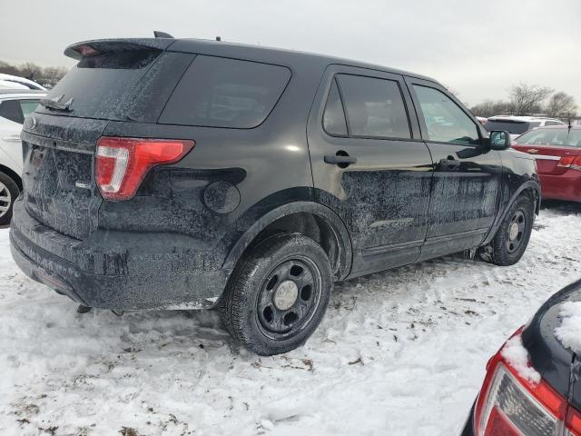 1FM5K8AR9HGC78809 - 2017 FORD EXPLORER POLICE INTERCEPTOR Schwarz Foto 3