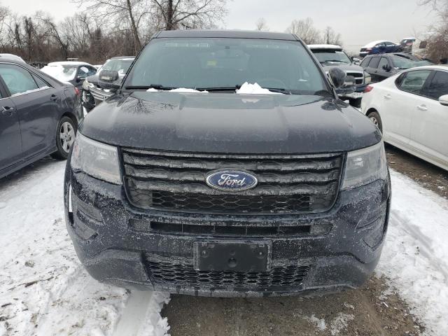 1FM5K8AR9HGC78809 - 2017 FORD EXPLORER POLICE INTERCEPTOR Schwarz Foto 5