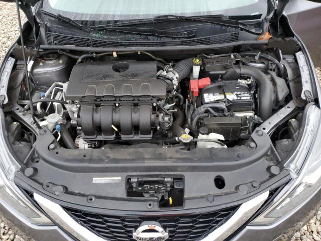 3N1AB7AP1KY450996 - 2019 NISSAN SENTRA S GRAY photo 11