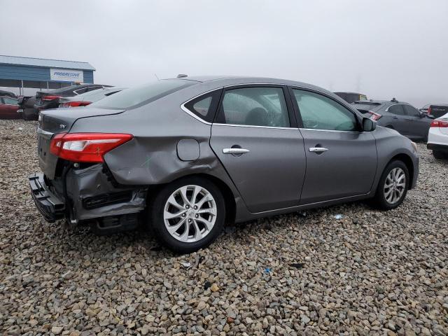 3N1AB7AP1KY450996 - 2019 NISSAN SENTRA S GRAY photo 3