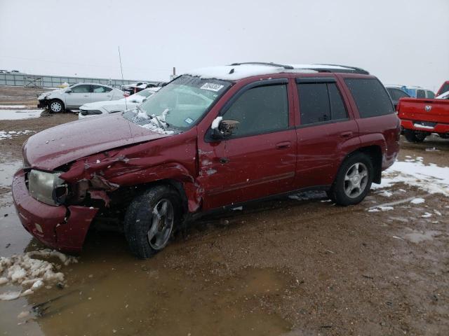 1GNDS13S682141435 - 2008 CHEVROLET TRAILBLAZE LS RED photo 1