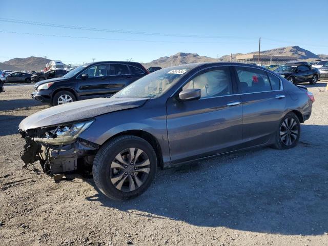 1HGCR2F32EA223885 - 2014 HONDA ACCORD LX GRAY photo 1