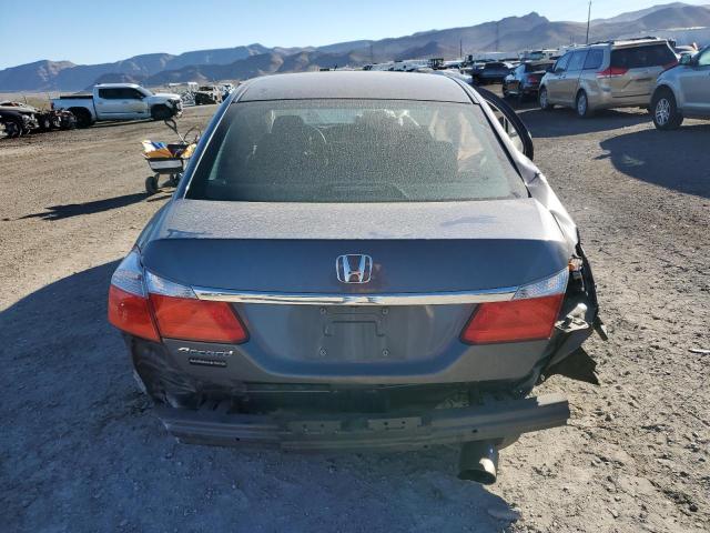 1HGCR2F32EA223885 - 2014 HONDA ACCORD LX GRAY photo 6