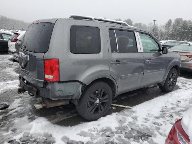 5FNYF48539B032920 - 2009 HONDA PILOT EXL GRAY photo 3