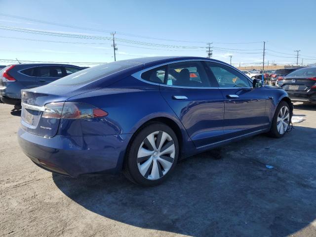 5YJSA1E25LF390749 - 2020 TESLA MODEL S Mavi foto 3