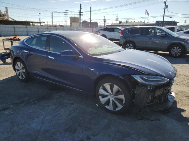5YJSA1E25LF390749 - 2020 TESLA MODEL S Mavi foto 4
