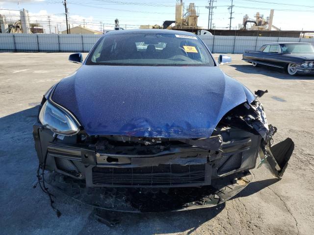5YJSA1E25LF390749 - 2020 TESLA MODEL S Mavi foto 5