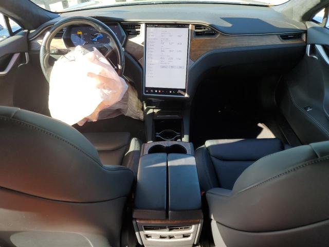 5YJSA1E25LF390749 - 2020 TESLA MODEL S Mavi foto 8