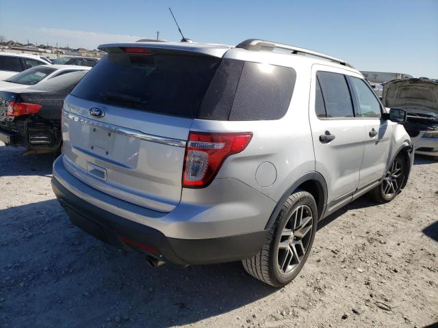 1FMHK7B81BGA02743 - 2011 FORD EXPLORER SILVER photo 3