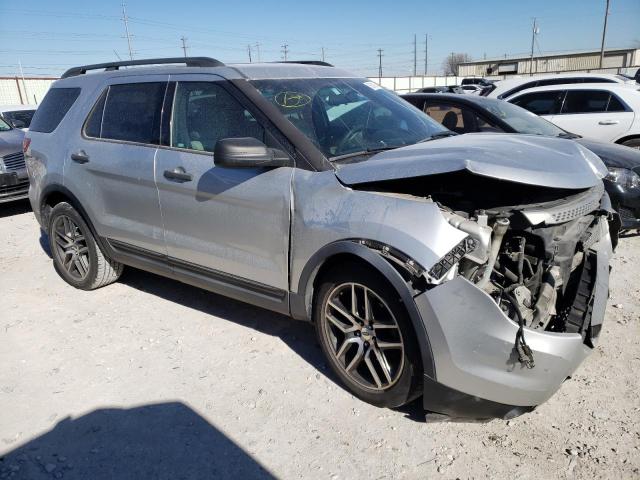 1FMHK7B81BGA02743 - 2011 FORD EXPLORER SILVER photo 4