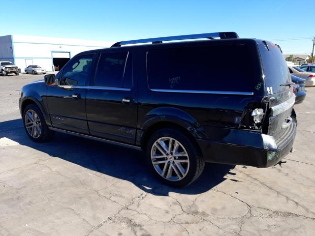 1FMJK1LTXGEF07412 - 2016 FORD EXPEDITION EL PLATINUM BLACK photo 2