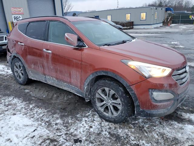 5XYZUDLB5FG299522 - 2015 HYUNDAI SANTA FE S ORANGE photo 4