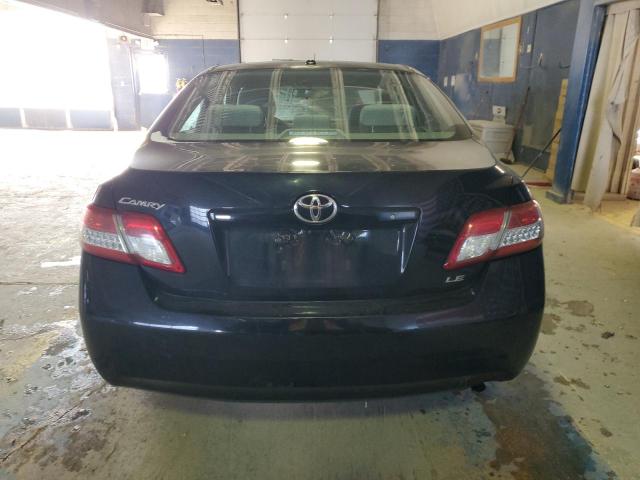 4T1BF3EK6BU703242 - 2011 TOYOTA CAMRY BASE BLACK photo 6