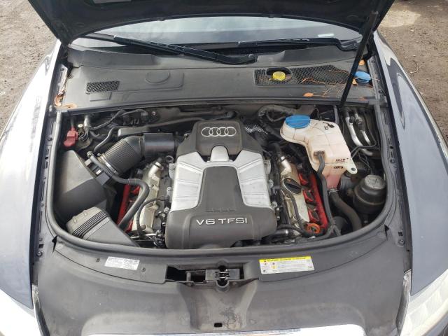 WAUKGBFB7BN024775 - 2011 AUDI A6 PRESTIGE ნაცრისფერი ფოტო 11