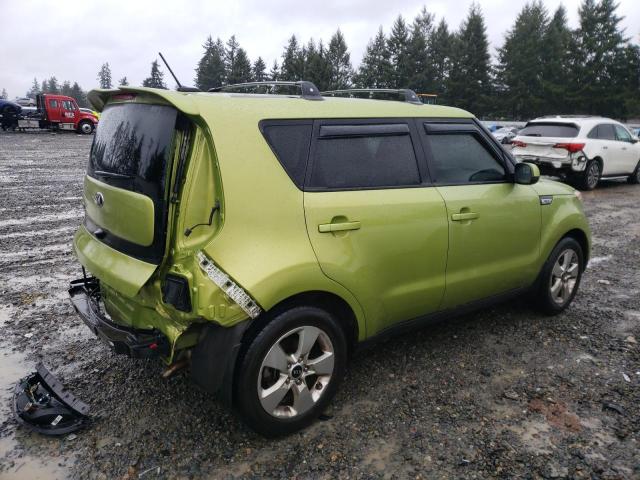 KNDJN2A23H7881572 - 2017 KIA SOUL GREEN photo 3