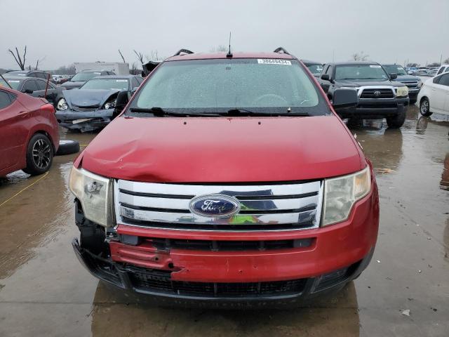 2FMDK3GC5ABA16073 - 2010 FORD EDGE SE RED photo 5