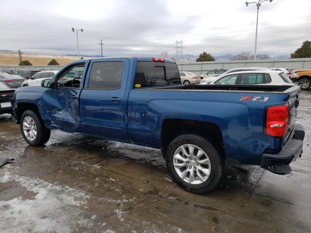 3GCUKREC7JG293542 - 2018 CHEVROLET 1500 K1500 LT BLUE photo 2