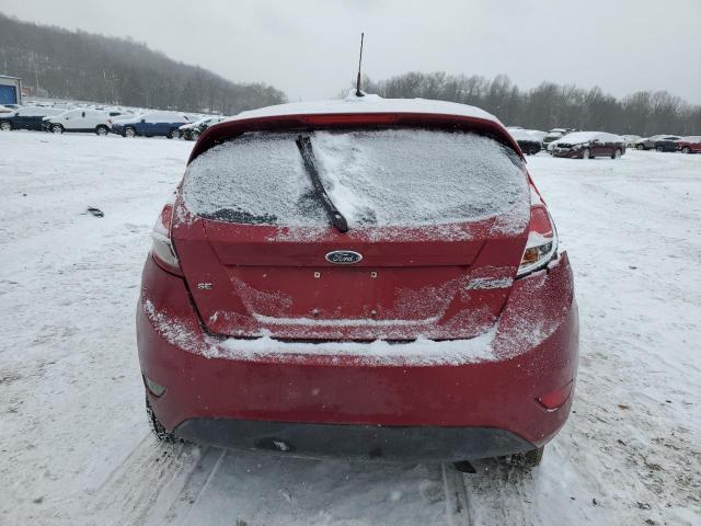 3FADP4EJ8GM164857 - 2016 FORD FIESTA SE RED photo 6